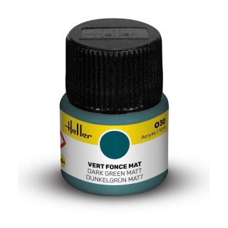 Heller Acrylic Paint 030 Dark Green Matt 12 ml