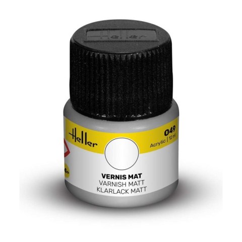Heller Acrylic Paint 049 Varnish Matt 12 ml Heller Acrylic Paint 049 Varnish Matt 12 ml