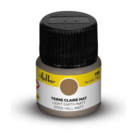 Heller Acrylic Paint 119 Light Earth Matt 12 ml Heller Acrylic Paint 119 Light Earth Matt 12 ml