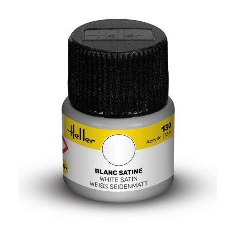 Heller Acrylic Paint 130 White Satin 12 ml Heller Acrylic Paint 130 White Satin 12 ml
