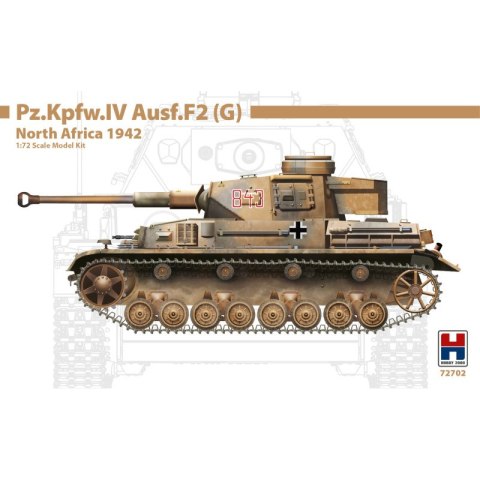 Hobby 2000 72702 Pz.Kpfw.IV Ausf.F2 (G) North Africa 1942