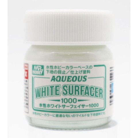 Mr. Aqueous White Surfacer 1000 HSF-02 Mr. Aqueous White Surfacer 1000 HSF-02