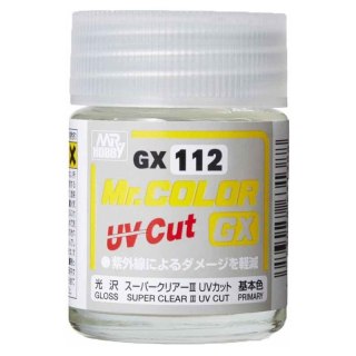 MrColor GX-112 Super Clear III UV Cut Gloss 18 ml