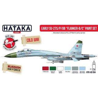 Hataka AS104 Early Su-27S/P/UB Flanker B/C paint s