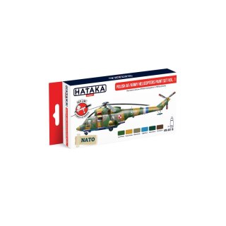 Hataka AS116 Polish AF/Army Helicopters paint set