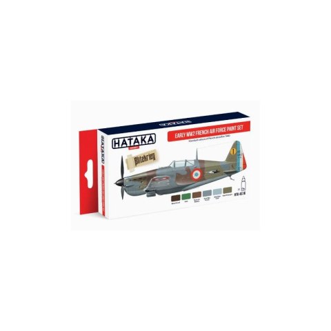 Hataka AS16 Early WW2 French Air Force Paint Se Hataka AS16 Early WW2 French Air Force Paint Se