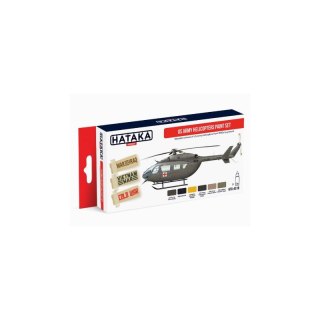 Hataka AS19 US Army Helicopters Paint Set