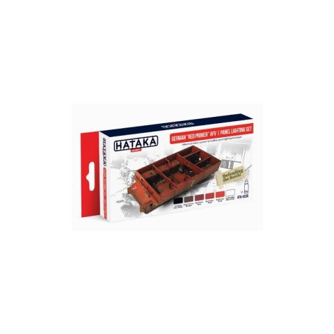 Hataka AS35 German "Red Primer" AFV | Panel Lig Hataka AS35 German "Red Primer" AFV | Panel Lig