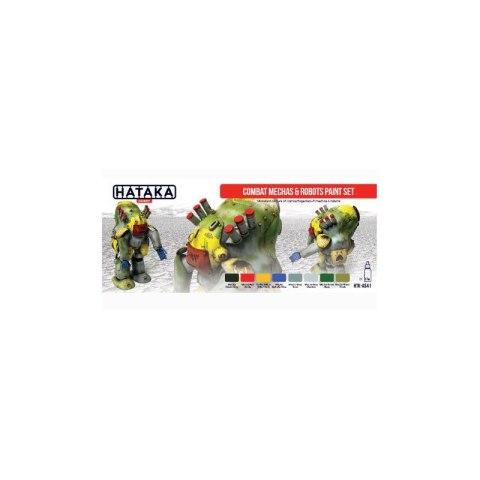 Hataka AS41 Combat Mechas & Robots Paint Set