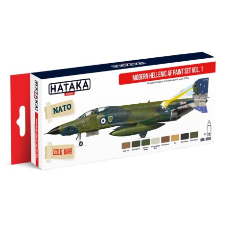 Hataka AS68 Modern Hellenic AF Paint Set vol. 1 Hataka AS68 Modern Hellenic AF Paint Set vol. 1