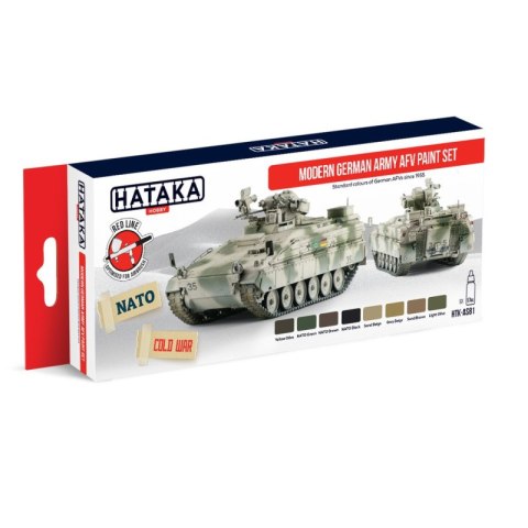 Hataka AS81 Modern German AFV paint set