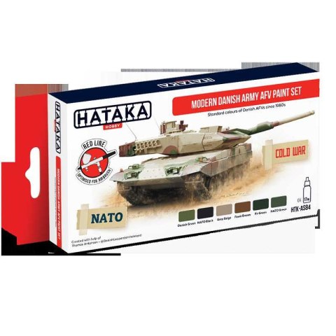 Hataka AS84 Modern Danish Army AFV paint set