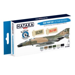 Hataka BS09 USAF paint paint set Vietnam War Er