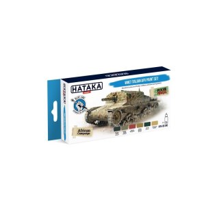 Hataka BS106 WW2 Italian AFV Paint Set