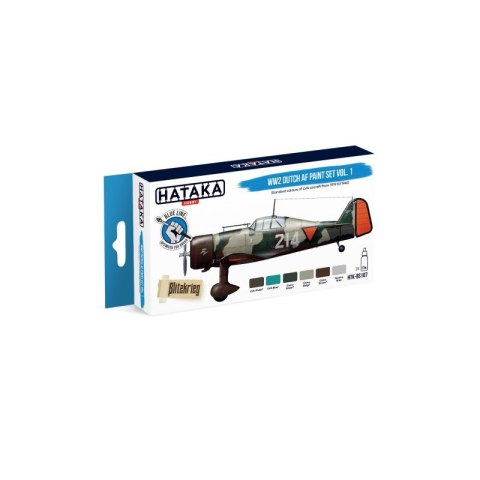 Hataka BS107 WW2 Dutch AF Paint Set Vol. 1
