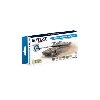 Hataka BS114 Israeli Defence Forces AFV paint set