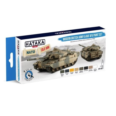 Hataka BS77 Modern British Army & RAF AFV paint s.