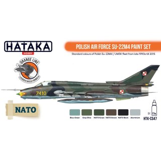 Hataka CS47 Polish Air Force Su22M4 paint set