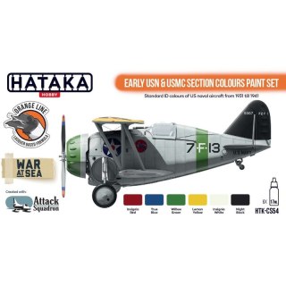 Hataka CS54 Early USN&USMC Section colours paint s