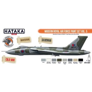 Hataka CS97 Modern Royal Air Force paint set vol.5