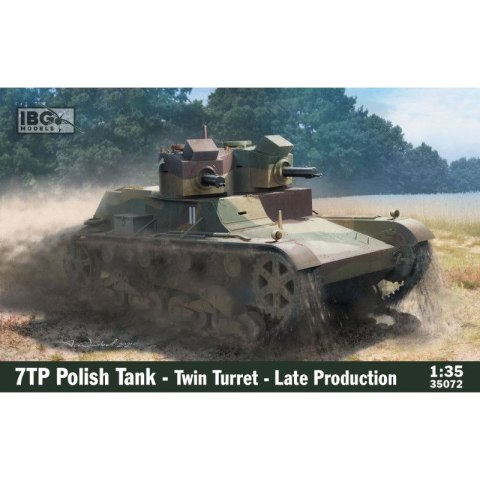 IBG 35072 7TP Polish Tank - Twin Turret - Late Production