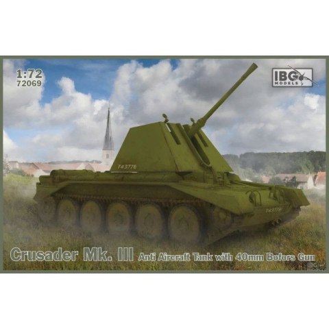 IBG 72069 1/72 Crusader Mk.III Anti Aircraft Tank with 40mm Bofors Tank IBG 72069 1/72 Crusader Mk.III Anti Aircraft Tank with 40mm Bofors Tank