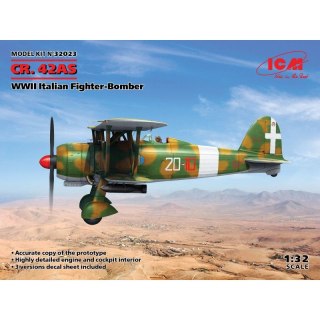 ICM 32023 CR. 42AS, WWII Italian Fighter-Bomber