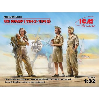 ICM 32108 US WASP (1943-1945)- 3 figures