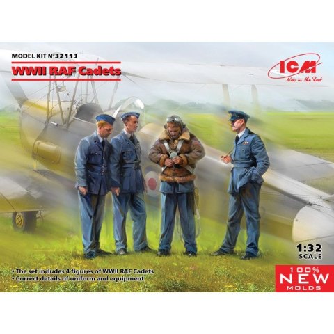 ICM 32113 WWII RAF Cadets (100% new molds) ICM 32113 WWII RAF Cadets (100% new molds)
