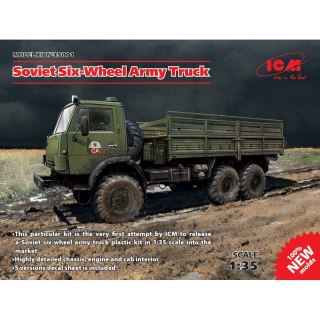 ICM 35001 Kamaz 6 Wheel Army Truck