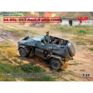 ICM 35111 - Sd.Kfz. 247 Ausf.B with Crew