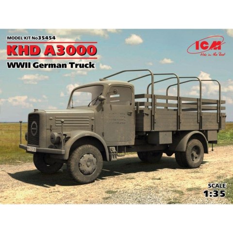 ICM 35454 WWII German Truck KHD A3000 ICM 35454 WWII German Truck KHD A3000