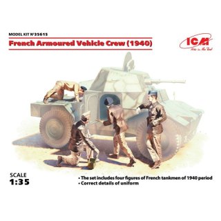 ICM 35615 French Armoured Vehicle Crew