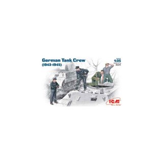 Icm 35211 German Tank Crew 1/35