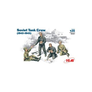 Icm 35351 Soviet Tank Crew 43-45