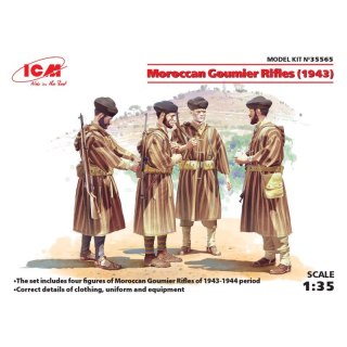 Icm 35565 Moroccan Goumier Rifles 1943