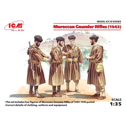 Icm 35565 Moroccan Goumier Rifles 1943 Icm 35565 Moroccan Goumier Rifles 1943