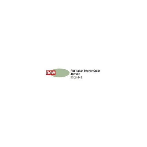 Italeri 4855 Akryl Flat Italian Interior Green