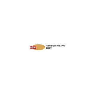 Italeri 4860 Akryl Flat Sandgelb RAL.1002