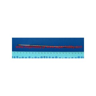 Italeri 51288 3 Synthetic round brush with brown tip