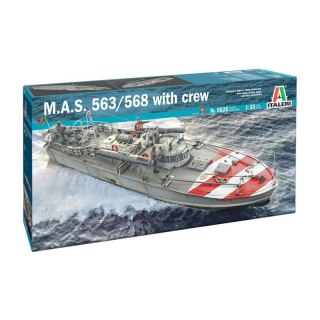 Italeri 5626 1/35 M.A.S. 563/568 with crew