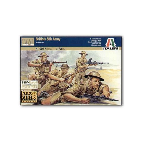 Italeri 6077 1/72 British 8th Army (WWII)