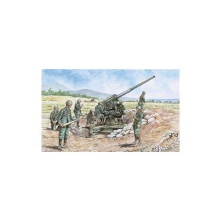 Italeri 6122 1/72 Italian 90/53 Gun with crew