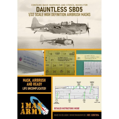 1 Man Army 32DET014 Dauntless SBD-5