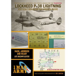 1 Man Army 32DET016 Lockheed P-38 Lightning