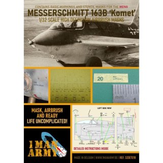 1 Man Army 32DET018 Messerschmitt 163B "Komet"