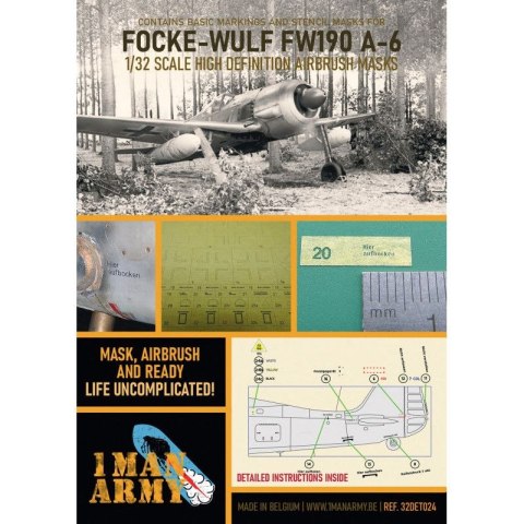 1 Man Army 32DET024 Focke-Wulf FW190 A-6