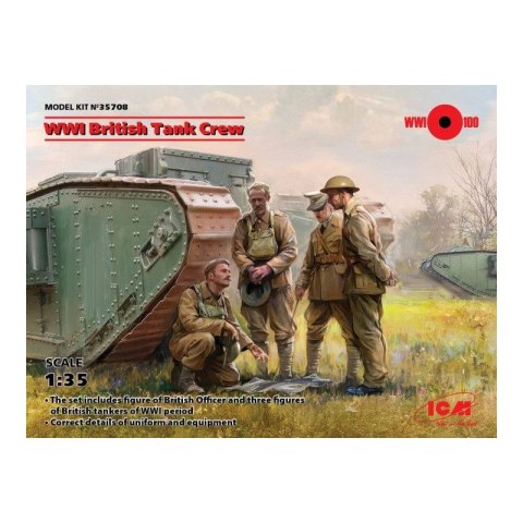 ICM 35708 British tank crew