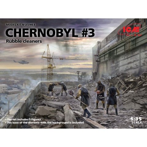 ICM 35903 Chernobyl #3 Rubble Cleaners ICM 35903 Chernobyl #3 Rubble Cleaners
