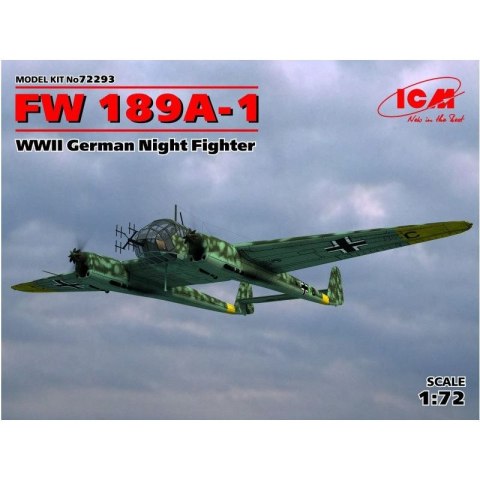 ICM 72293 FW-189A-1 German night fighter